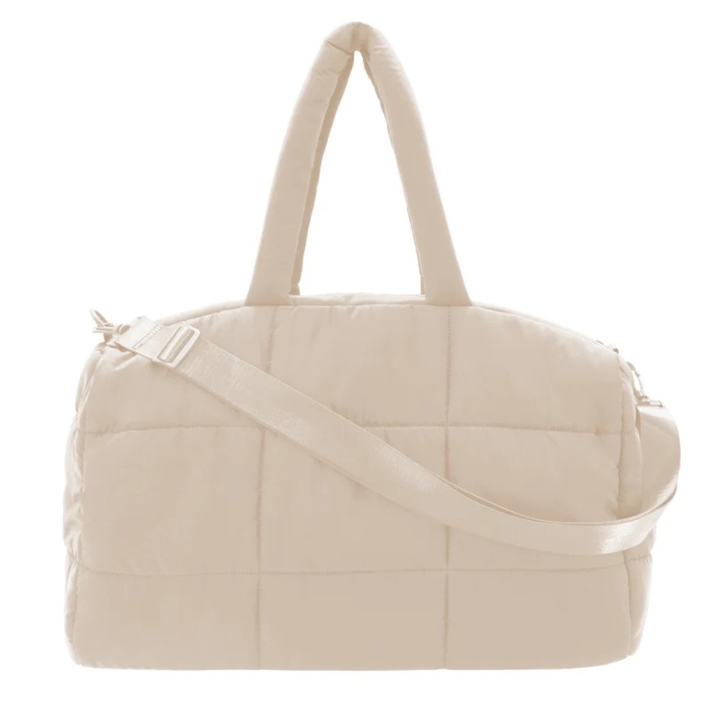 MYTAGALONGS The Cloud Duffle in Creme - Picture 2 of 9